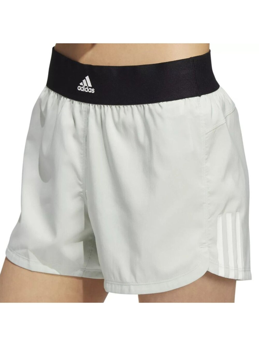 Adidas Womens AEROREADY High Waist Training Shorts HT3311 Green Size S Small